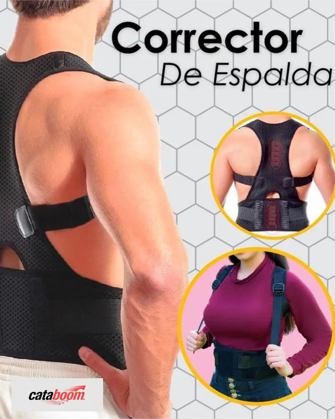 CORRECTOR DE POSTURA A1 / ENVIOS GRATIS