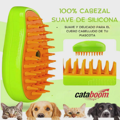 Cepillo a Vapor 3 en 1 para tu Mascota
